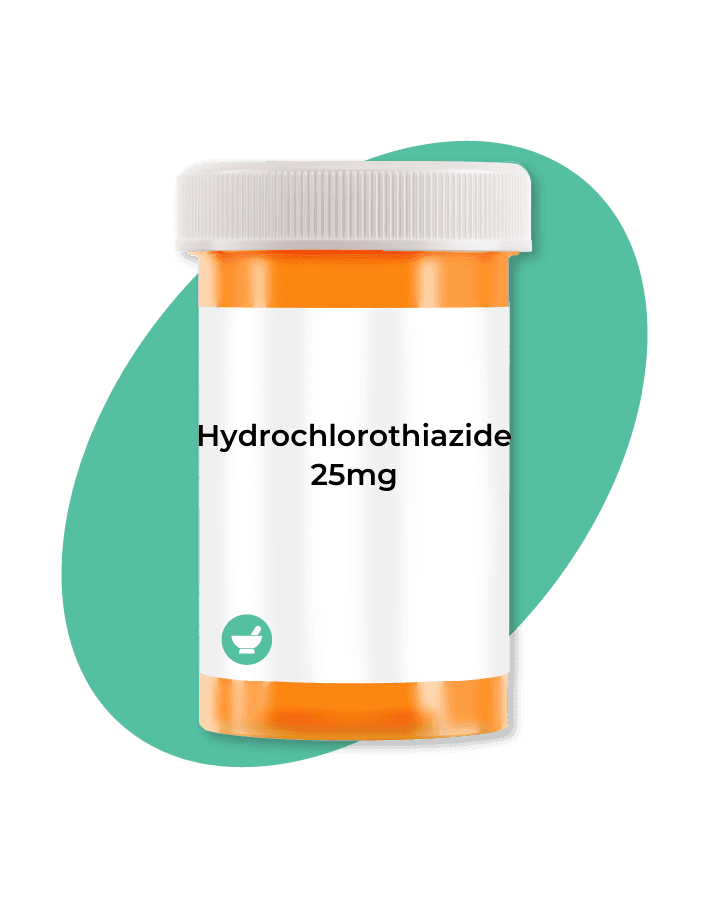 Buy Hydrochlorothiazide (HCTZ) 25mg Tablets Online - HealthWarehouse