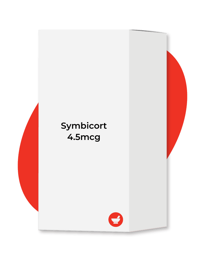 Symbicort 80-4.5 mcg Inhaler (120 Actuations 10.2 grams)