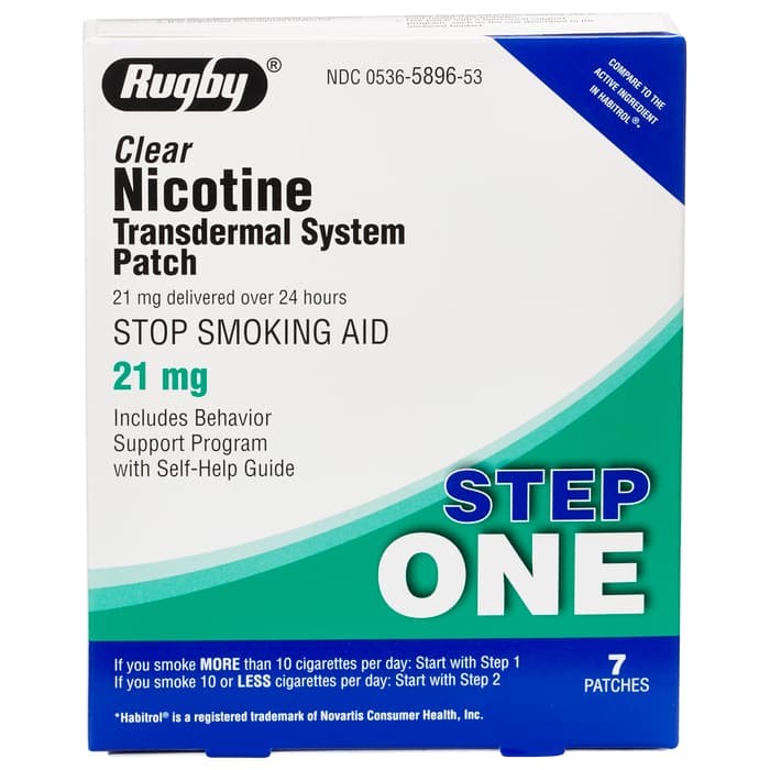 Nicotine Transdermal System (21mg) - 7 Patches