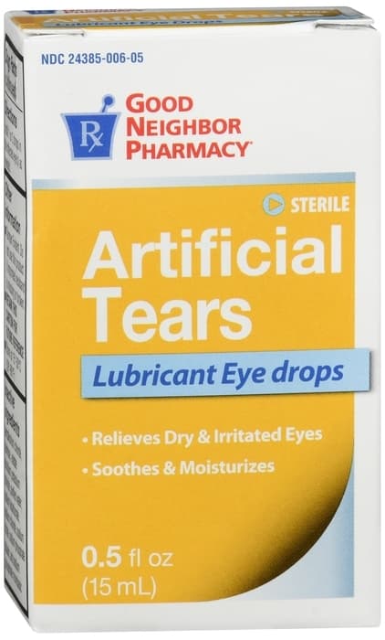 Buy GNP Artificial Tears Lubricant Eye Drops - 0.5 fl oz Online - HealthWarehouse Buy GNP Artificial Tears Lubricant Eye Drops - 0.5 fl oz Online - HealthWarehouse