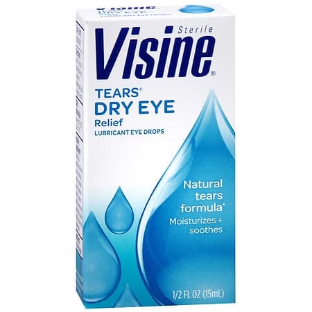 Buy Visine Tears Lubricant Eye Drops- 0.5oz Online - HealthWarehouse Buy Visine Tears Lubricant Eye Drops- 0.5oz Online - HealthWarehouse