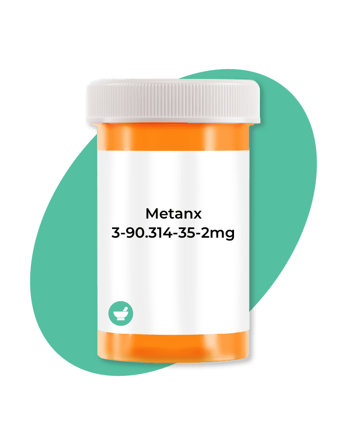 Mtanix Buy Metanx 3-90.314-35-2mg Capsules Online - HealthWarehouse